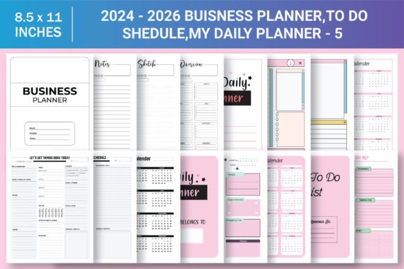 2024-5 Planner – KDP Interior Bundle for Publishers
