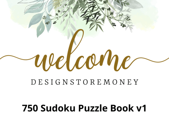 750 Sudoku Puzzle Book V1