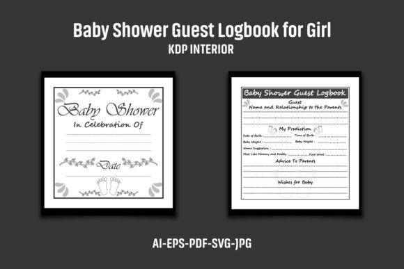 Assessing the Baby Shower Guest Logbook for Girl – KDP Interior: Fit, Strategy, and Practical Use