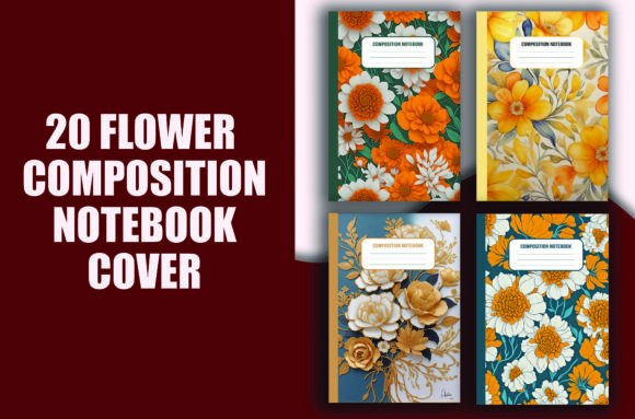 Composition Notebook Journal Cover for KDP Publishing