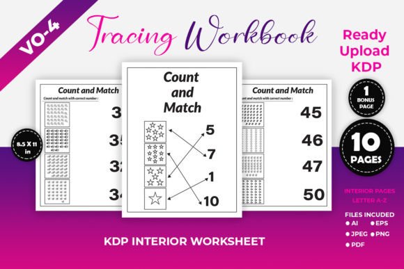 Count and Match Worksheet for Kids 1-50: A Practical Guide for Parents and Educators
