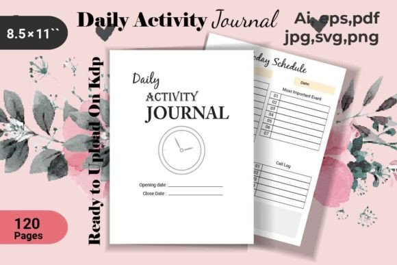 Daily Activity Journal KDP Interior: A Thoughtful Tool for Modern Productivity and Creative Flow