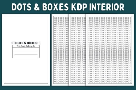 Dots Boxes Interior for KDP Publishing