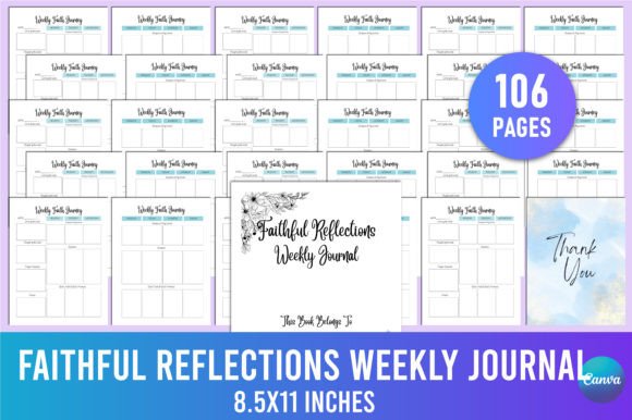 Faithful Reflections Weekly Journal: Enhancing Personal Growth Through Structured Reflection