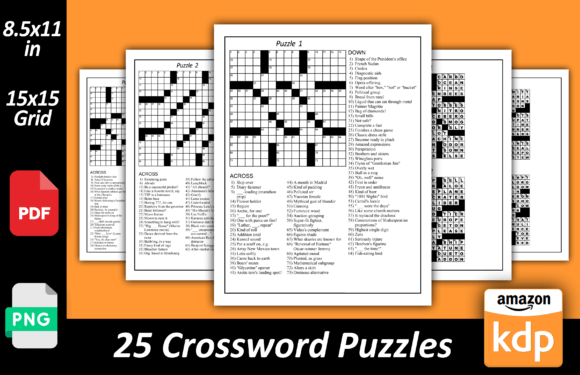 How to Profit from 25 Crossword Puzzles on Amazon KDP: A Complete Guide for Beginners and Pros