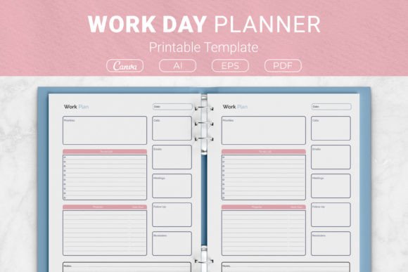 Master Your Daily Workflow with a Structured Work Day Planner Printable Template Approach