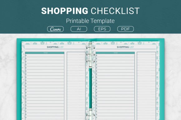 Shopping Checklist Printable Template: Stay Organized and Save