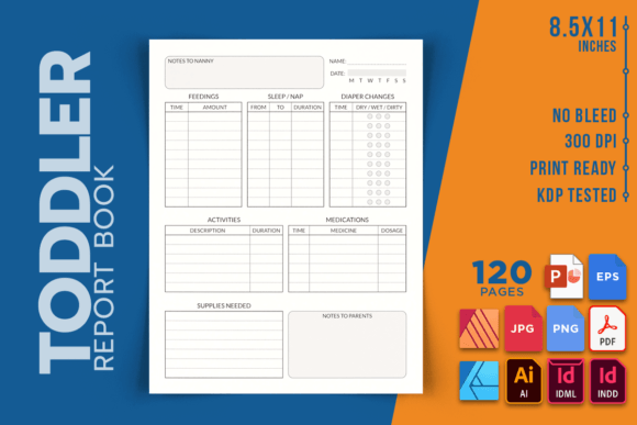The Complete Guide to Choosing and Using a Toddler Report Book for KDP Self-Publishing
