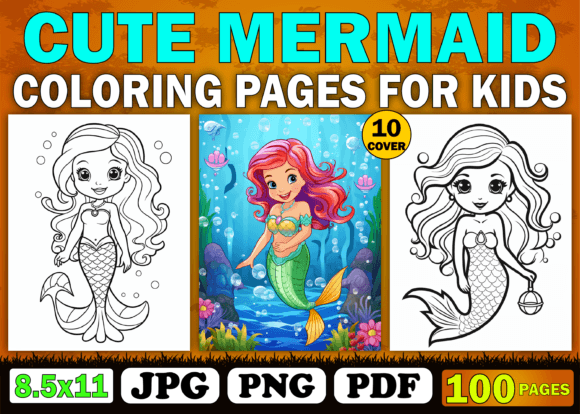 The Rise of Niche Coloring Books: Why 100 Cute Mermaid Coloring Pages for Kids Is a KDP Powerhouse