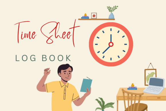Time Sheet Log Book I KDP Guide for Productivity